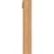 Ekena Millwork Thorton Block Smooth Bracket w/ Offset Brace, Western Red Cedar, 5 1/2"W x 26"D x 34"H BKT0604X26X34THR05SWR - alternate 2